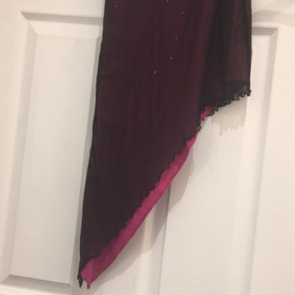 Plot dress pink and black - Picture 3 of 10